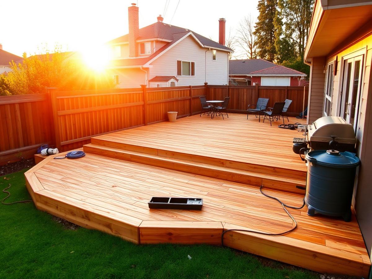 Backyard Deck